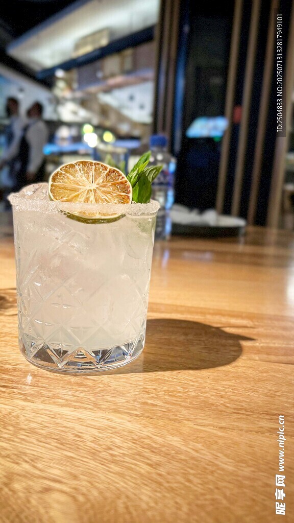 精致柠檬鸡尾酒