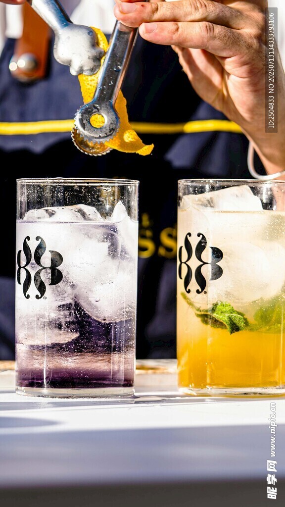 创意调酒过程展示