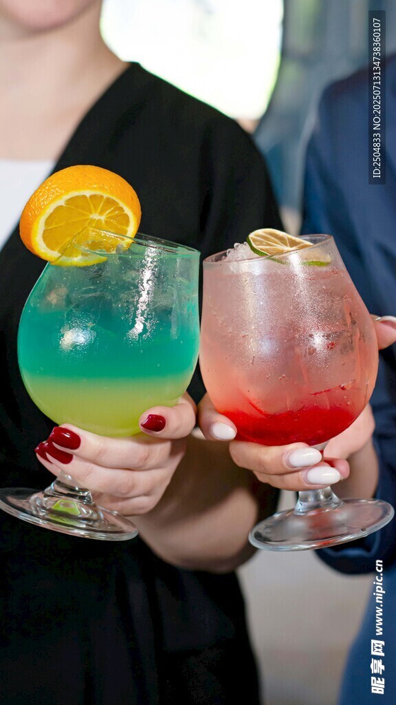 多彩鸡尾酒 视觉味觉盛宴
