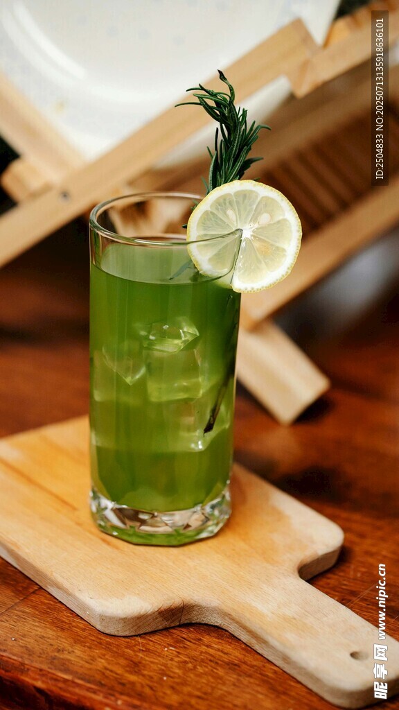 清新青柠鸡尾酒
