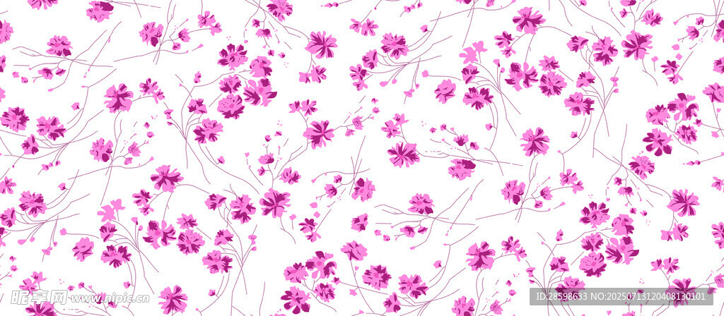 手绘花