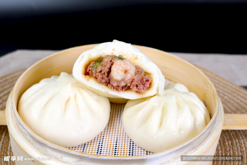 美味鲜肉小笼包