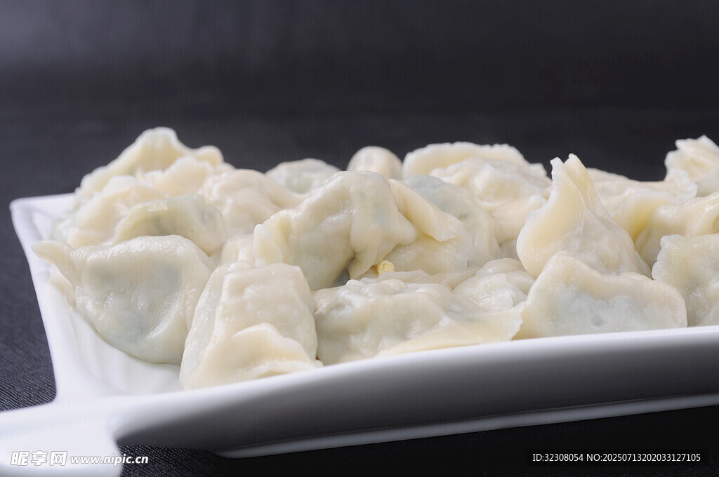 一盘美味饺子