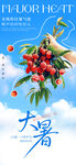 大暑海报