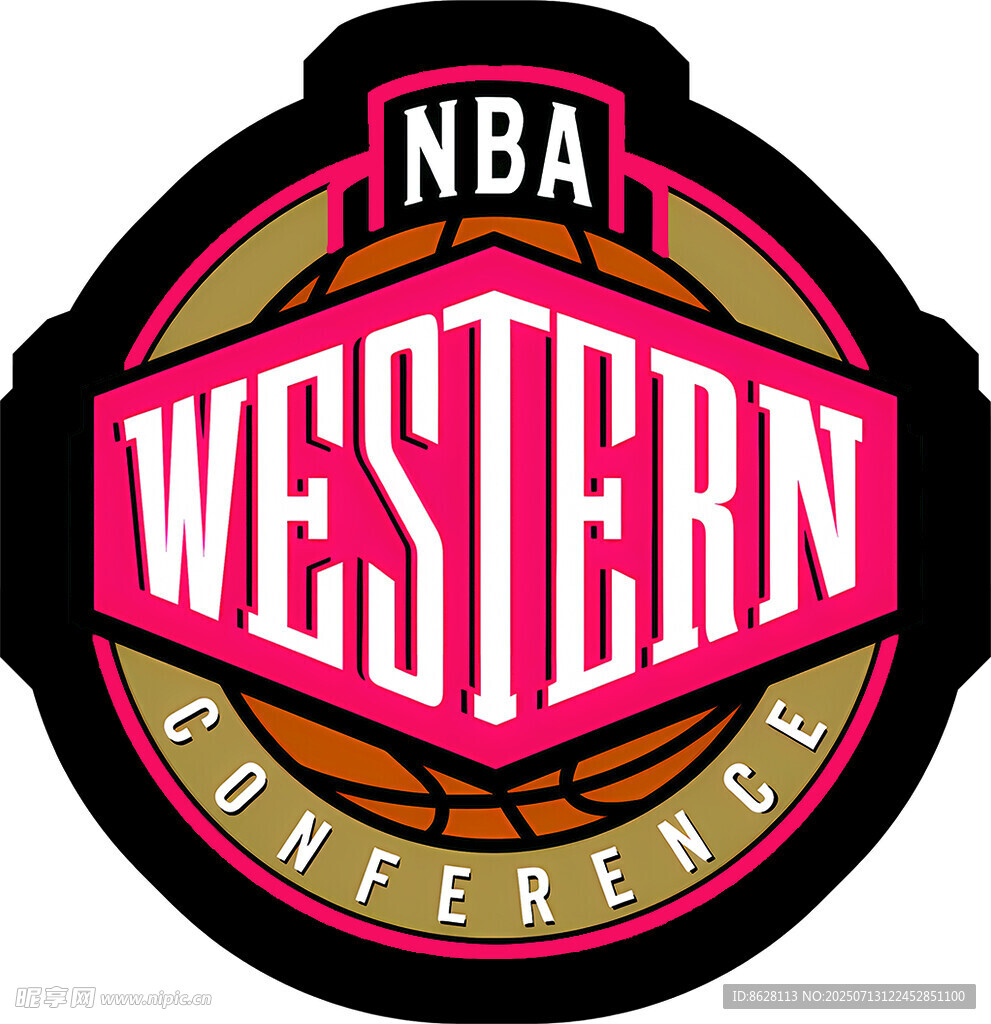 NBA西部联盟标志