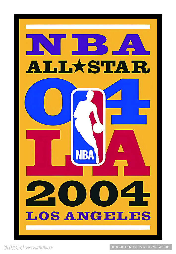 2004年NBA全明星赛海报