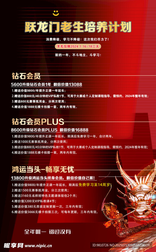 少儿模特活动海报