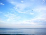 蓝天海面
