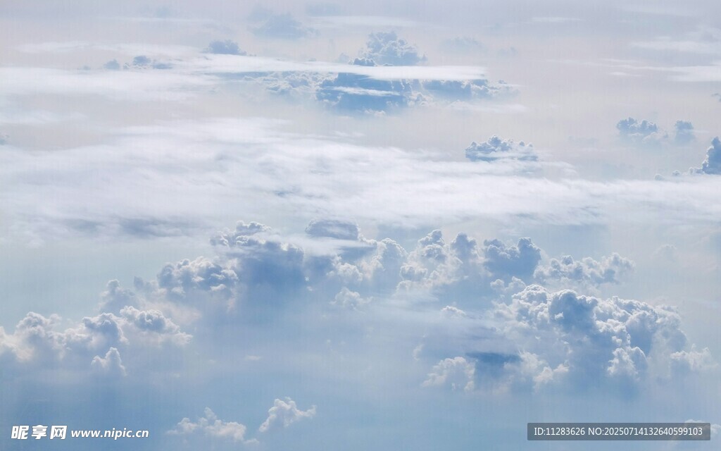 高空云海美景