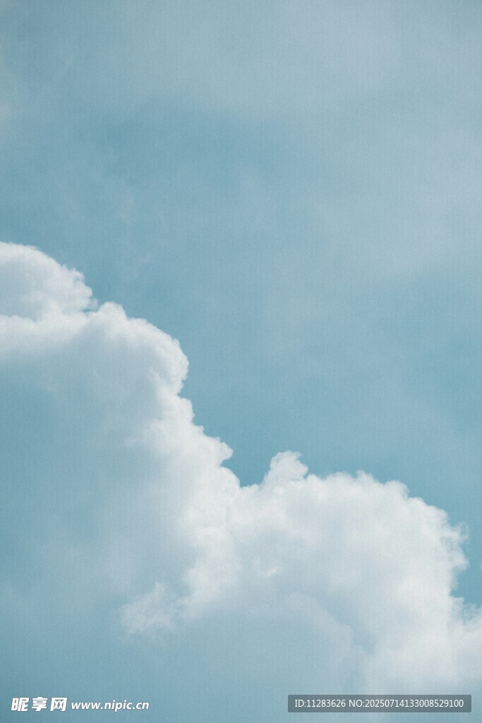 蓝天白云美景
