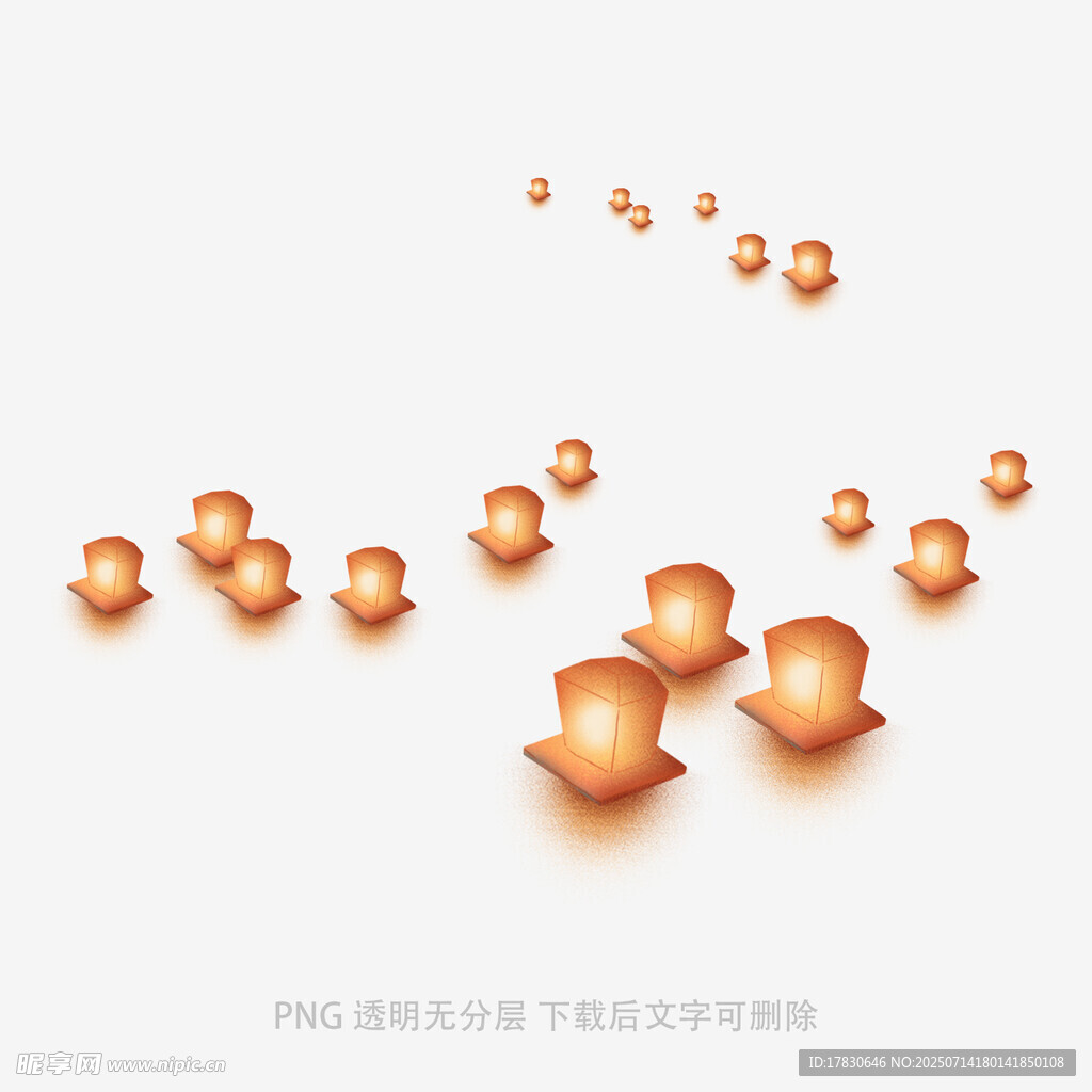 金色小球排列创意画面