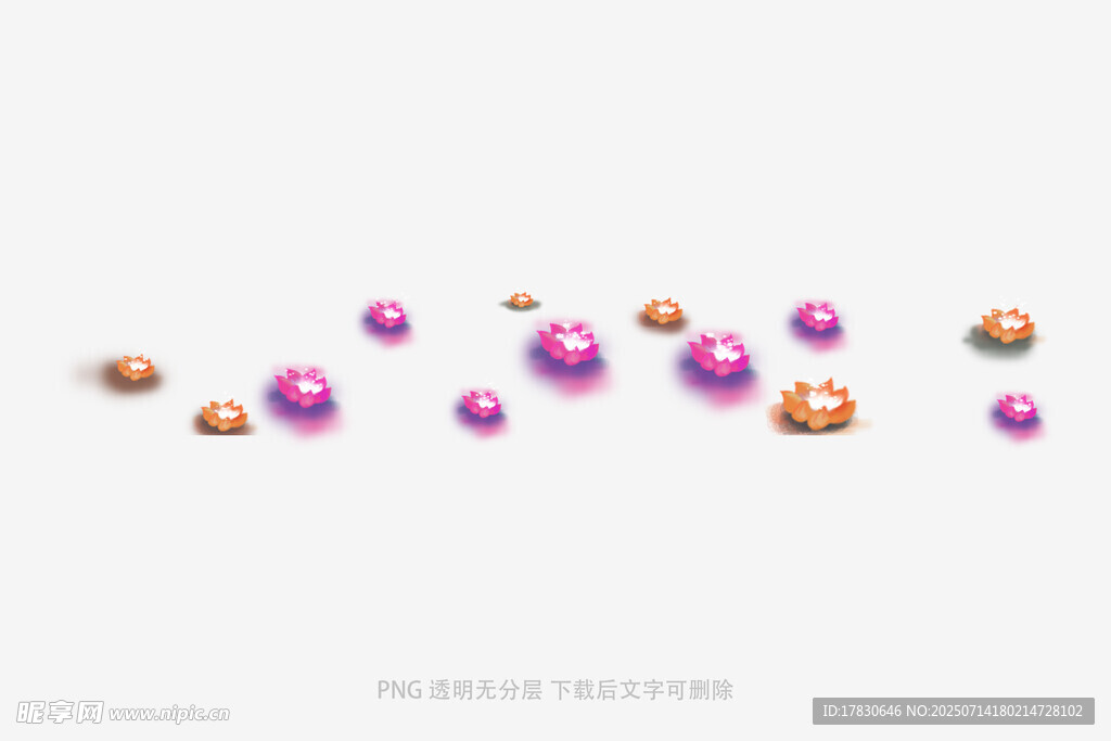 多彩珍珠排列展示