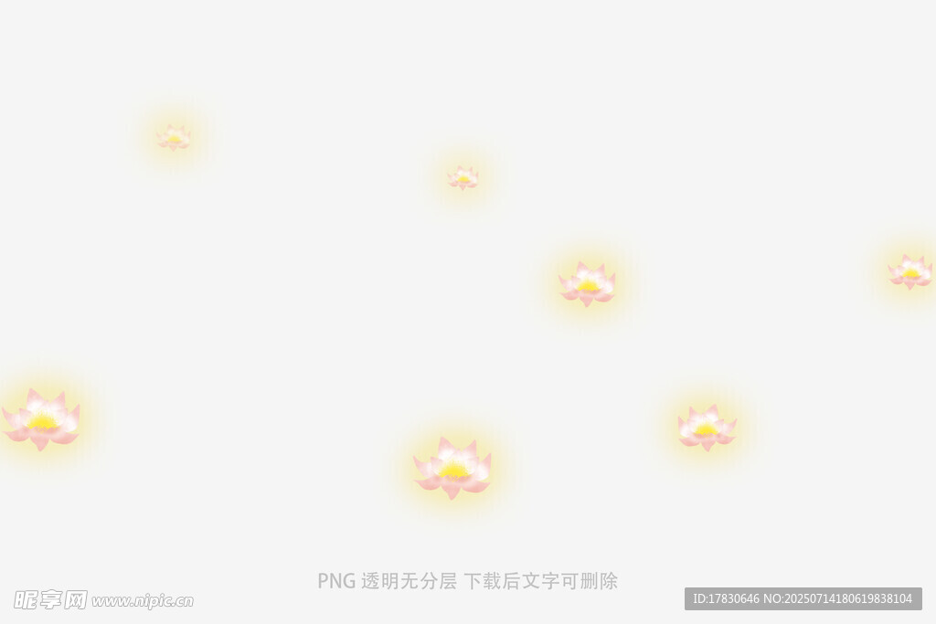 简约黄色小花图案背景