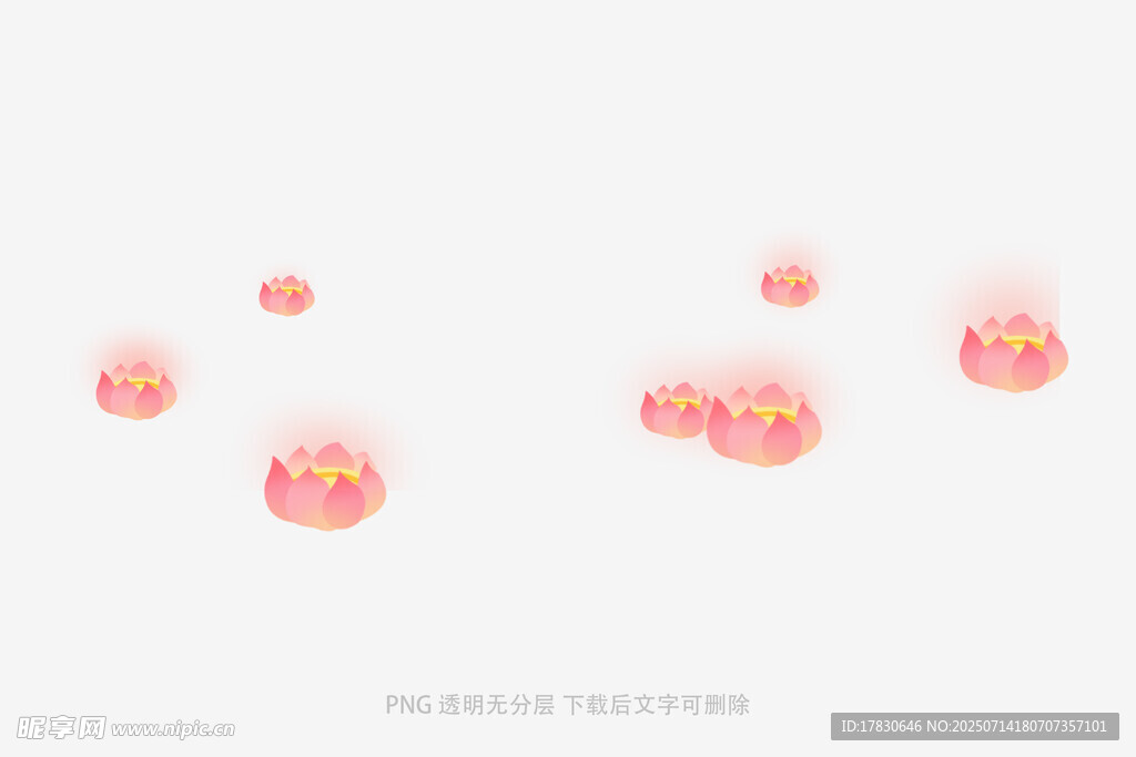 粉色光斑悬浮梦幻画面