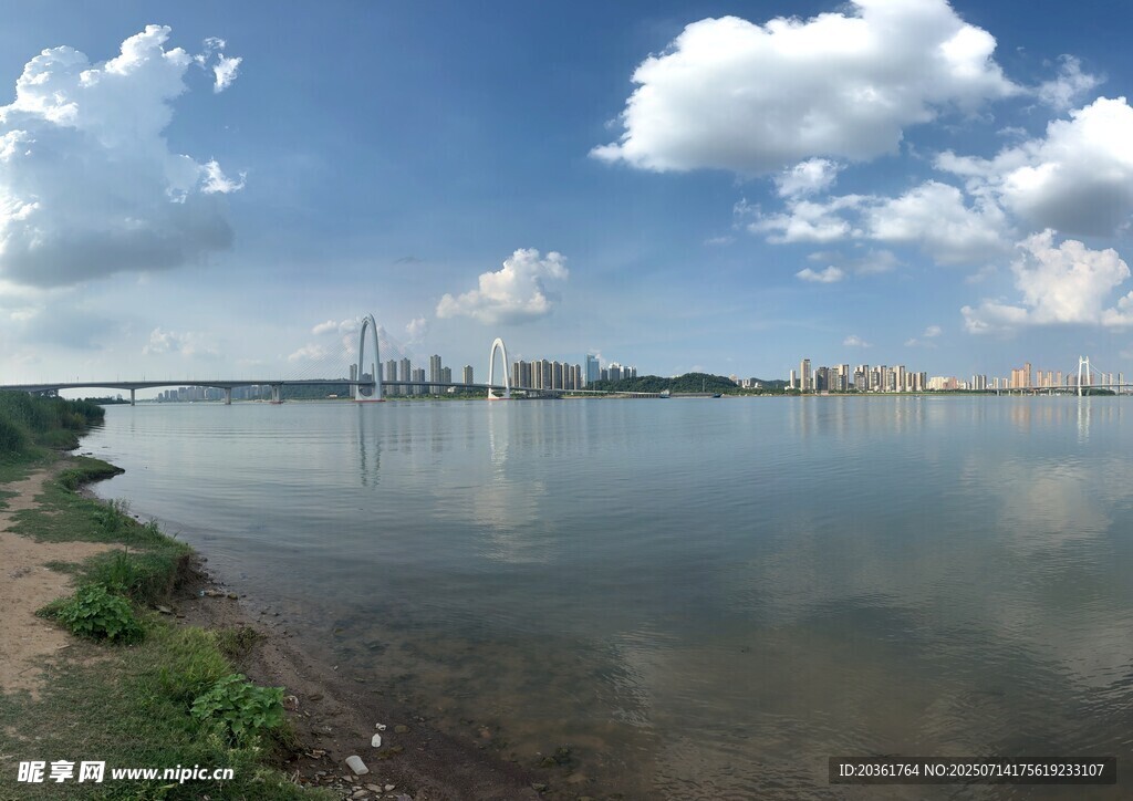 河畔风光