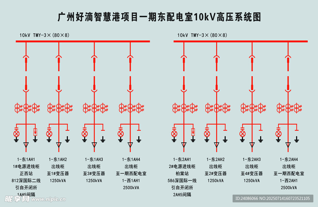 电气系统图示意