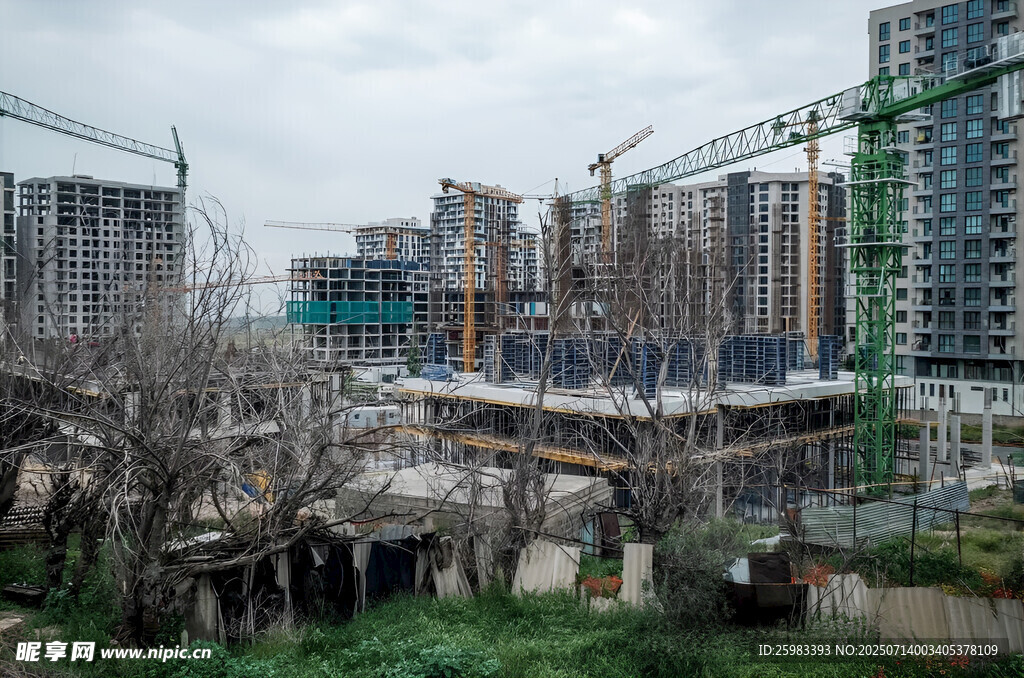 城市建筑工地