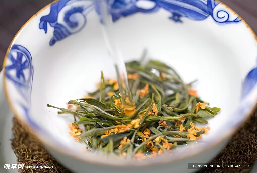 桂花绿茶