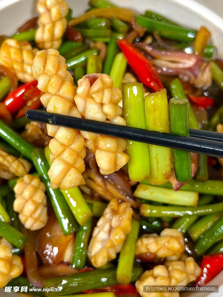 爆炒鱿鱼须