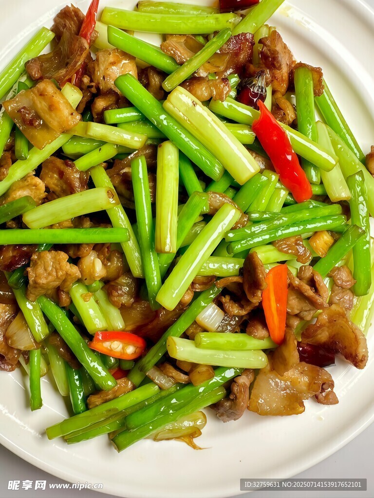 蒜薹炒肉