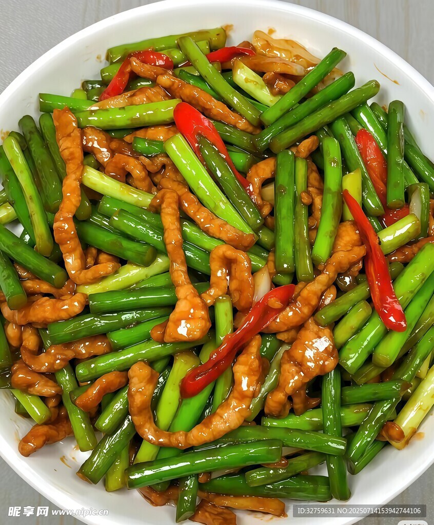 青椒炒肉丝