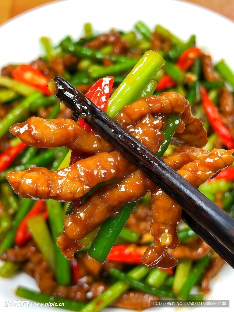 尖椒炒肉丝