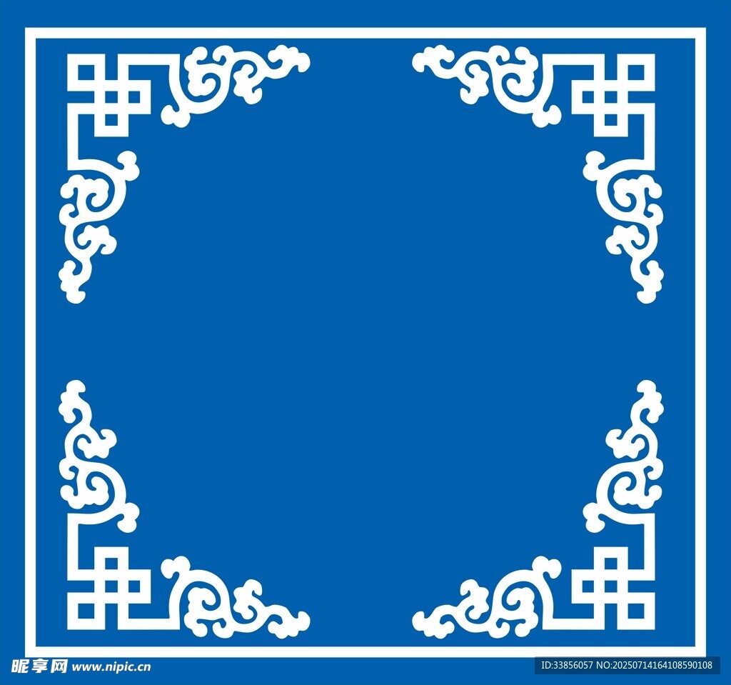 藏式边框图案