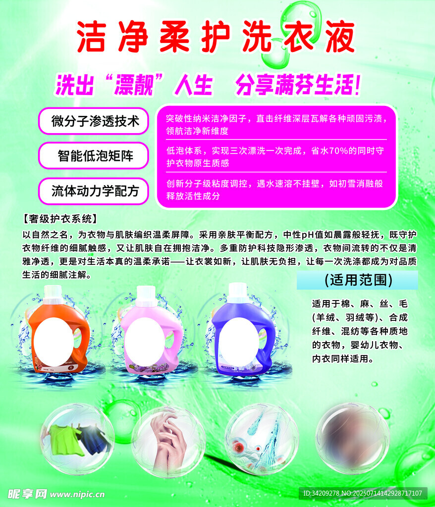 洗衣机海报
