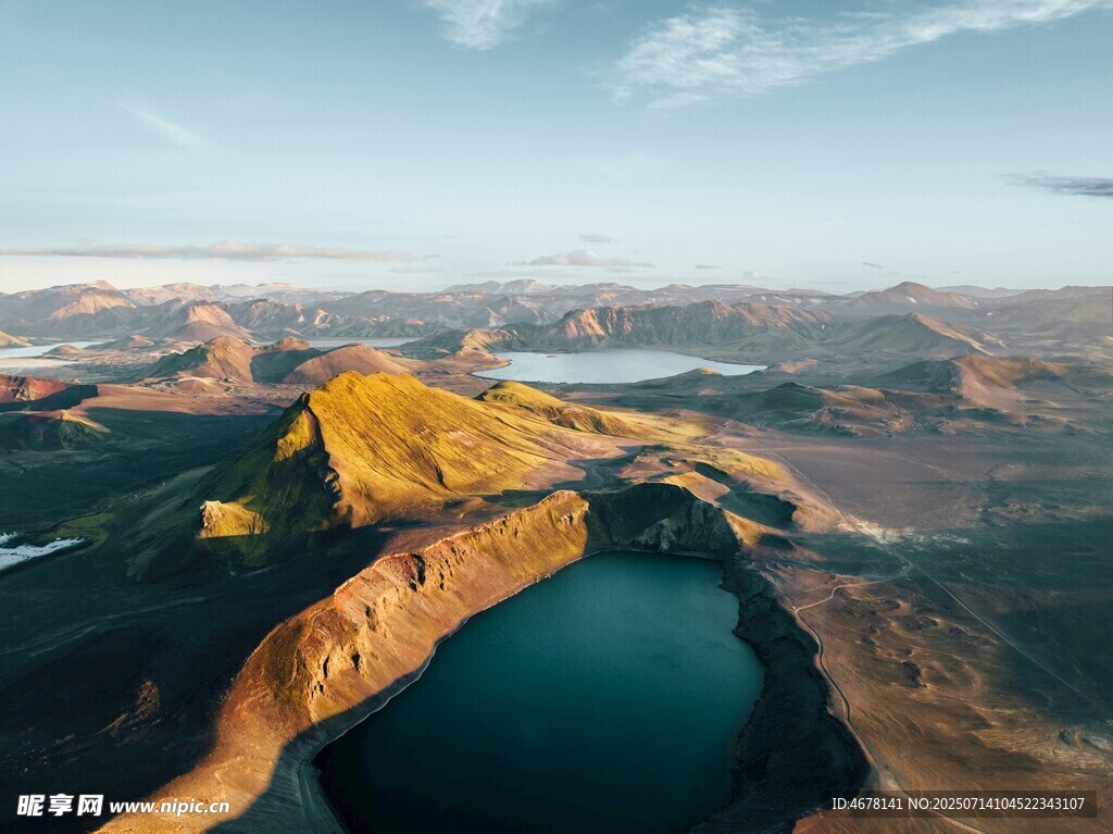 壮丽山川湖泊航拍美景