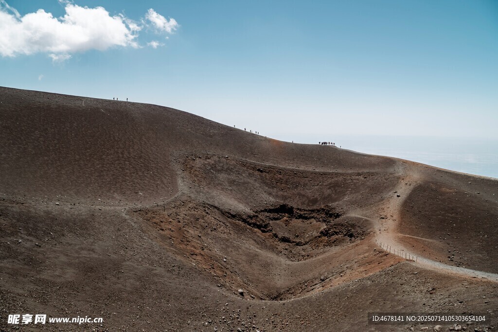 火山口地貌景观