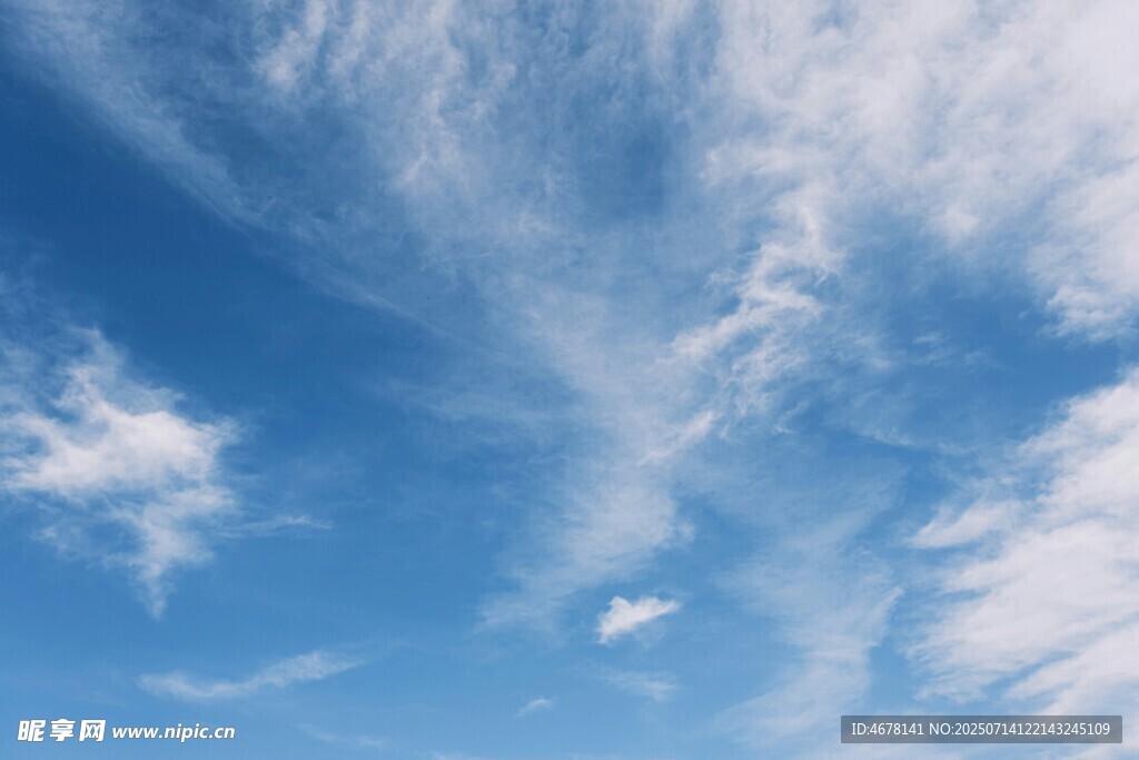 蓝天白云美景