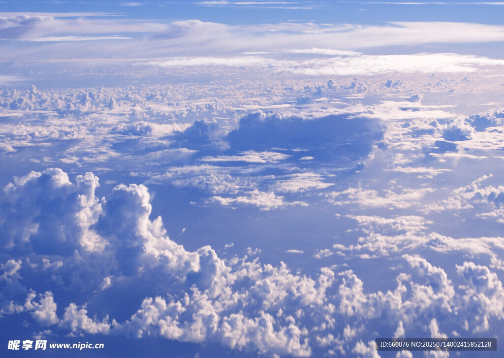 高空云海美景