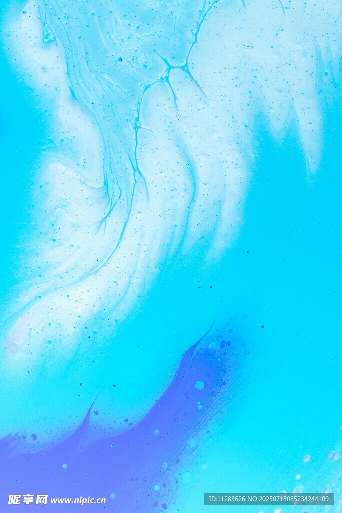 梦幻蓝紫渐变流体纹理