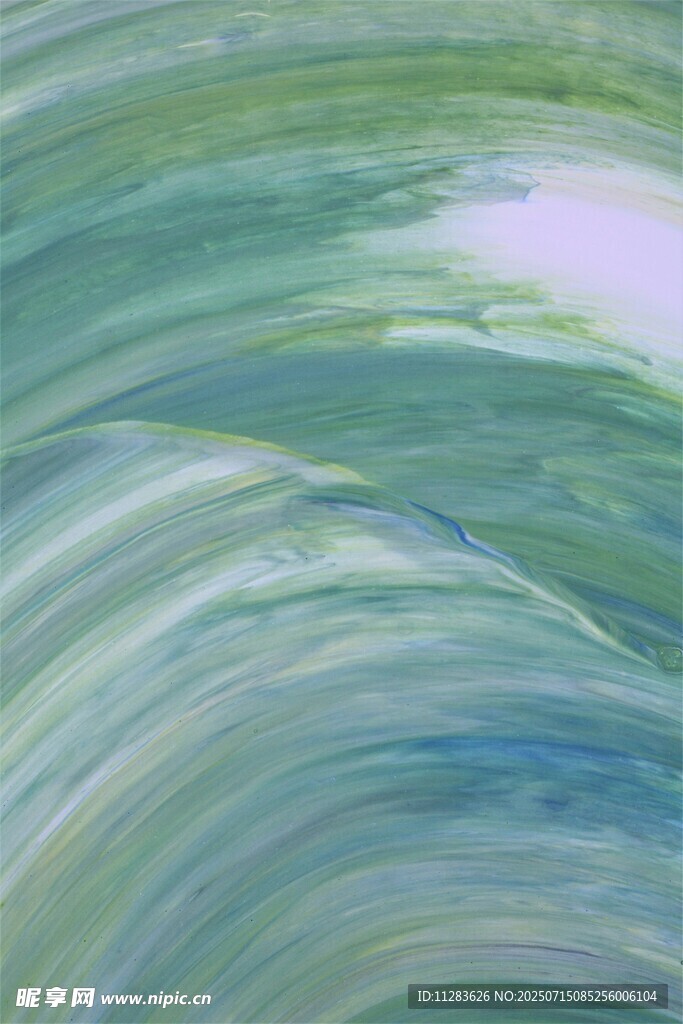梦幻蓝绿渐变抽象纹理