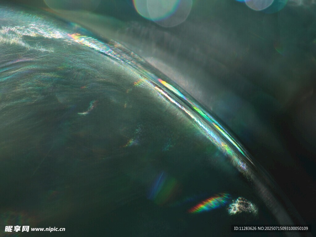 梦幻透明泡泡特写