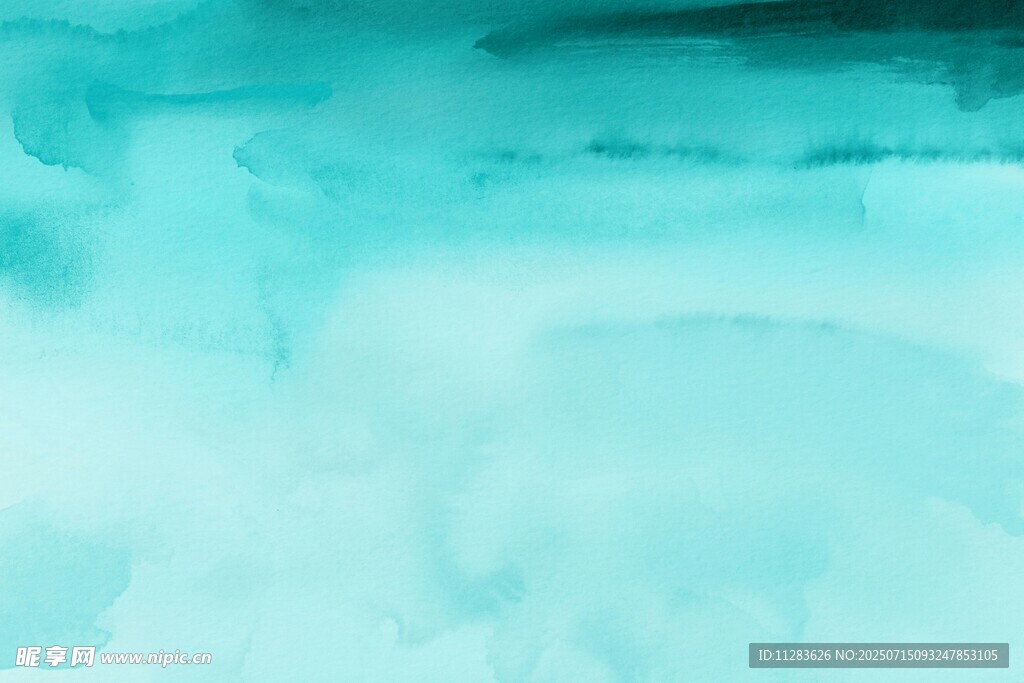 淡蓝水彩背景纹理图