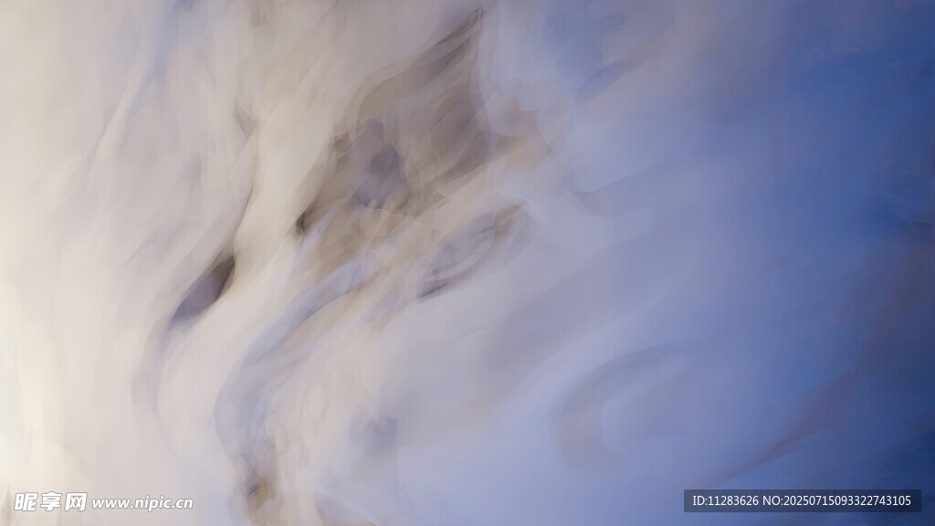 抽象纹理雪景画面