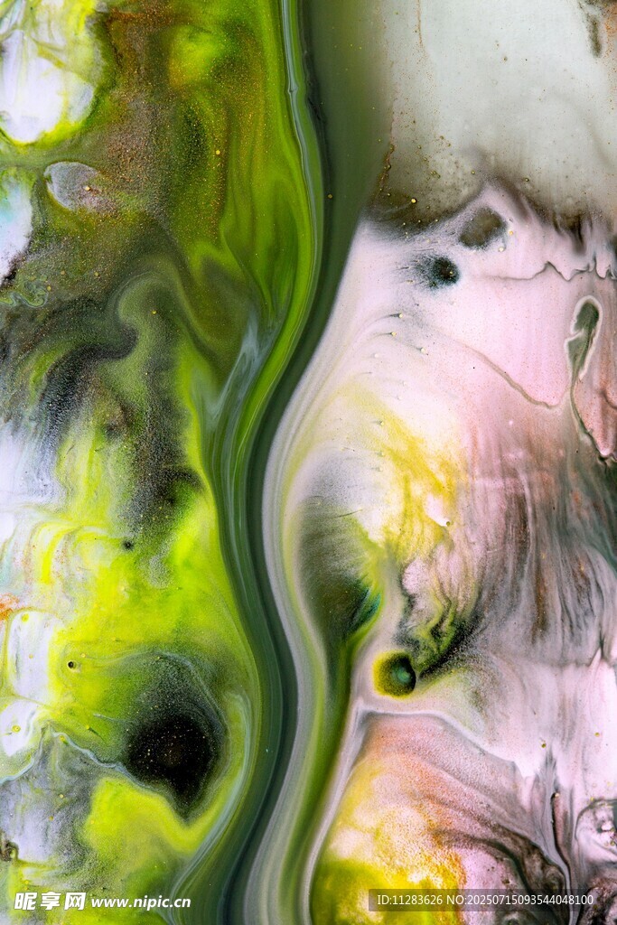 梦幻流体艺术纹理画面