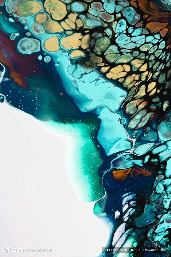 梦幻流体艺术纹理画面