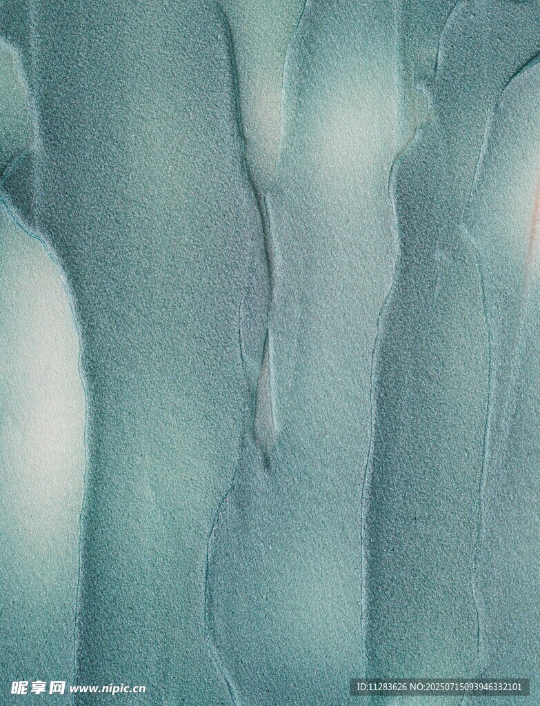 蓝绿色抽象纹理背景图