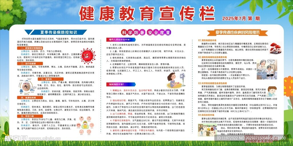 健康教育宣传栏