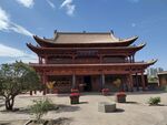 中式古建筑庙宇景观