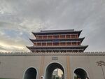 中式城楼建筑景观武威南城门楼