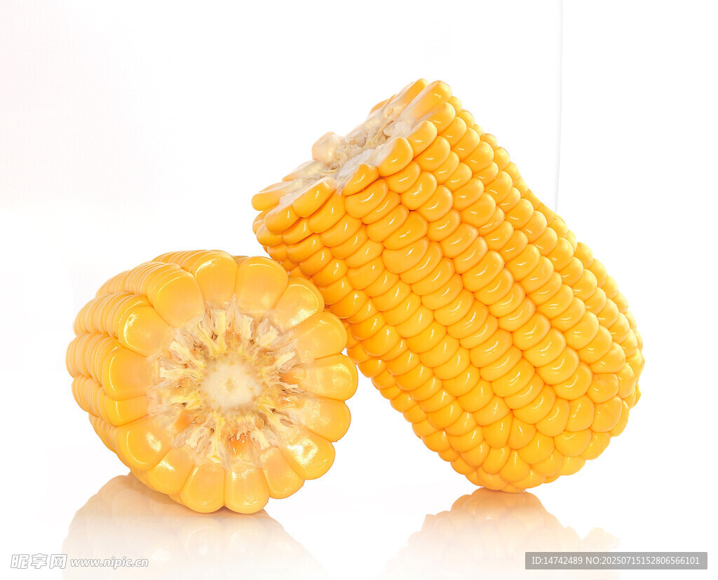 新鲜甜玉米