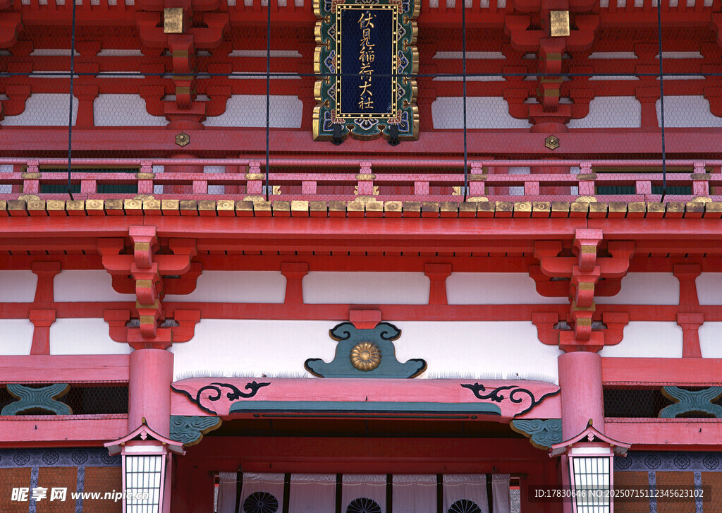 日式传统建筑精美外观