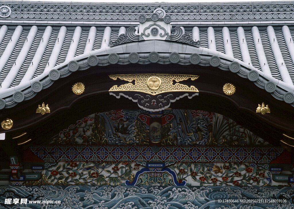 日本传统建筑内部景观