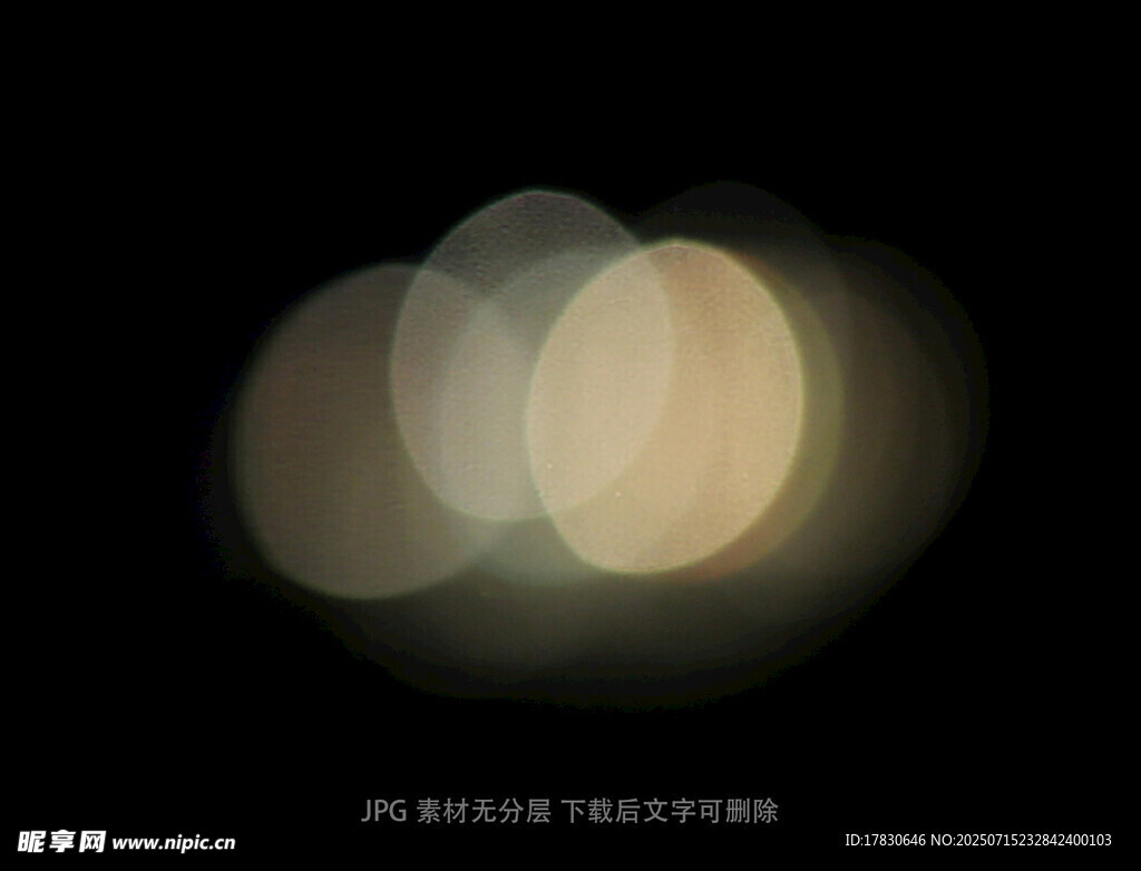 梦幻光斑光影艺术效果