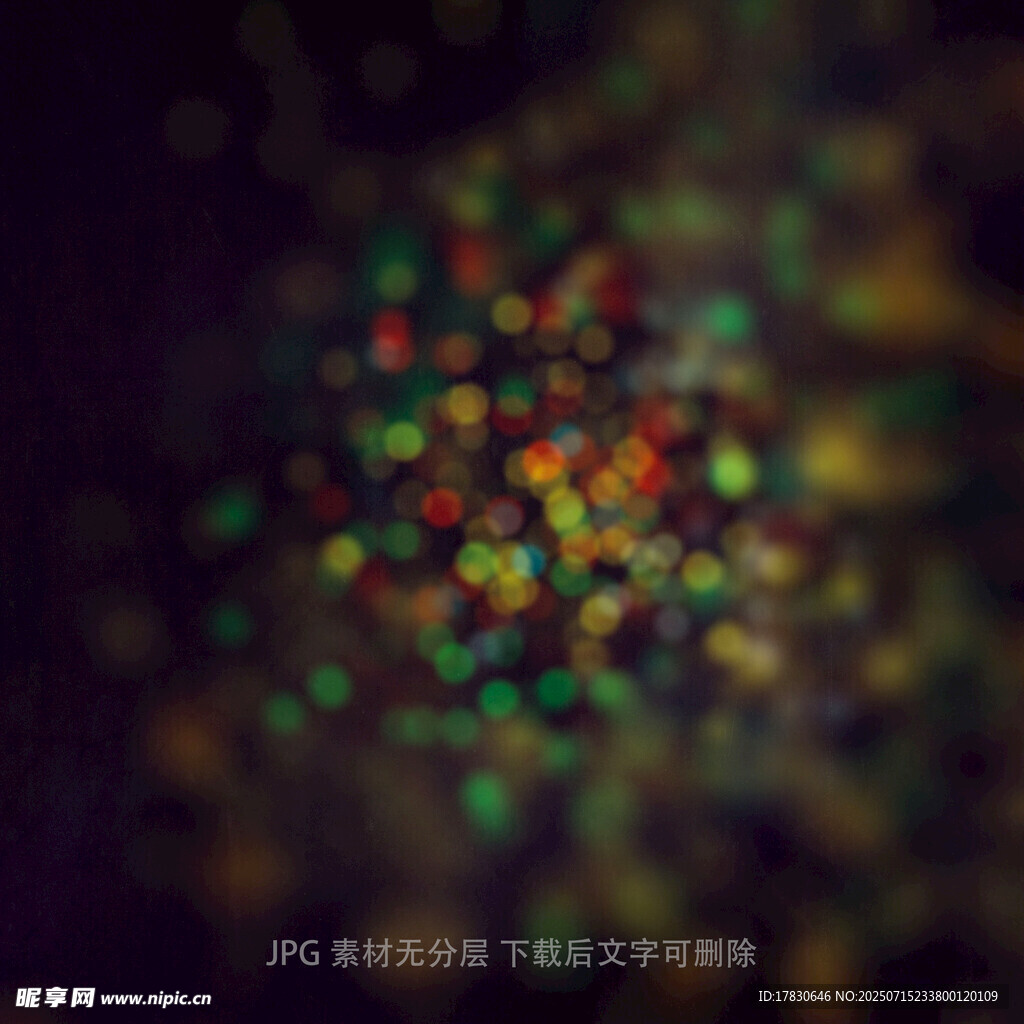 梦幻多彩光斑背景图