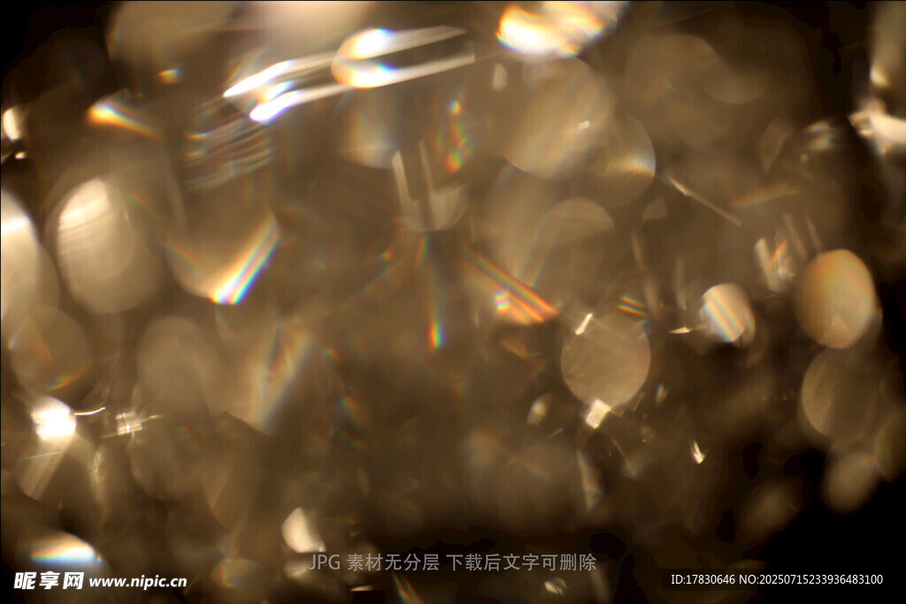 璀璨水晶灯光效特写