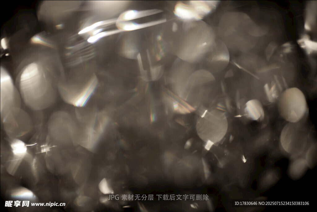 梦幻光斑背景效果